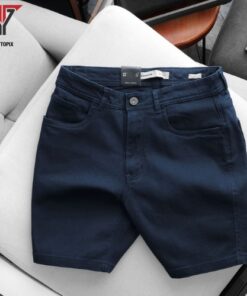 H&M Regular Fit Denim Shorts – Light Blue